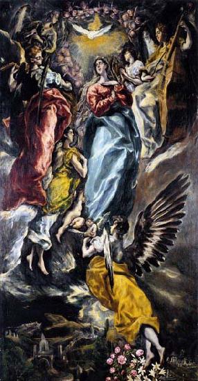 El Greco The Virgin of the Immaculate Conception France oil painting art